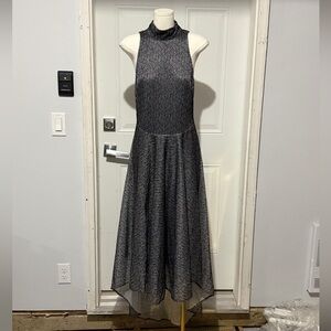 Stella & Jamie Women’s Charcoal High Low Dress